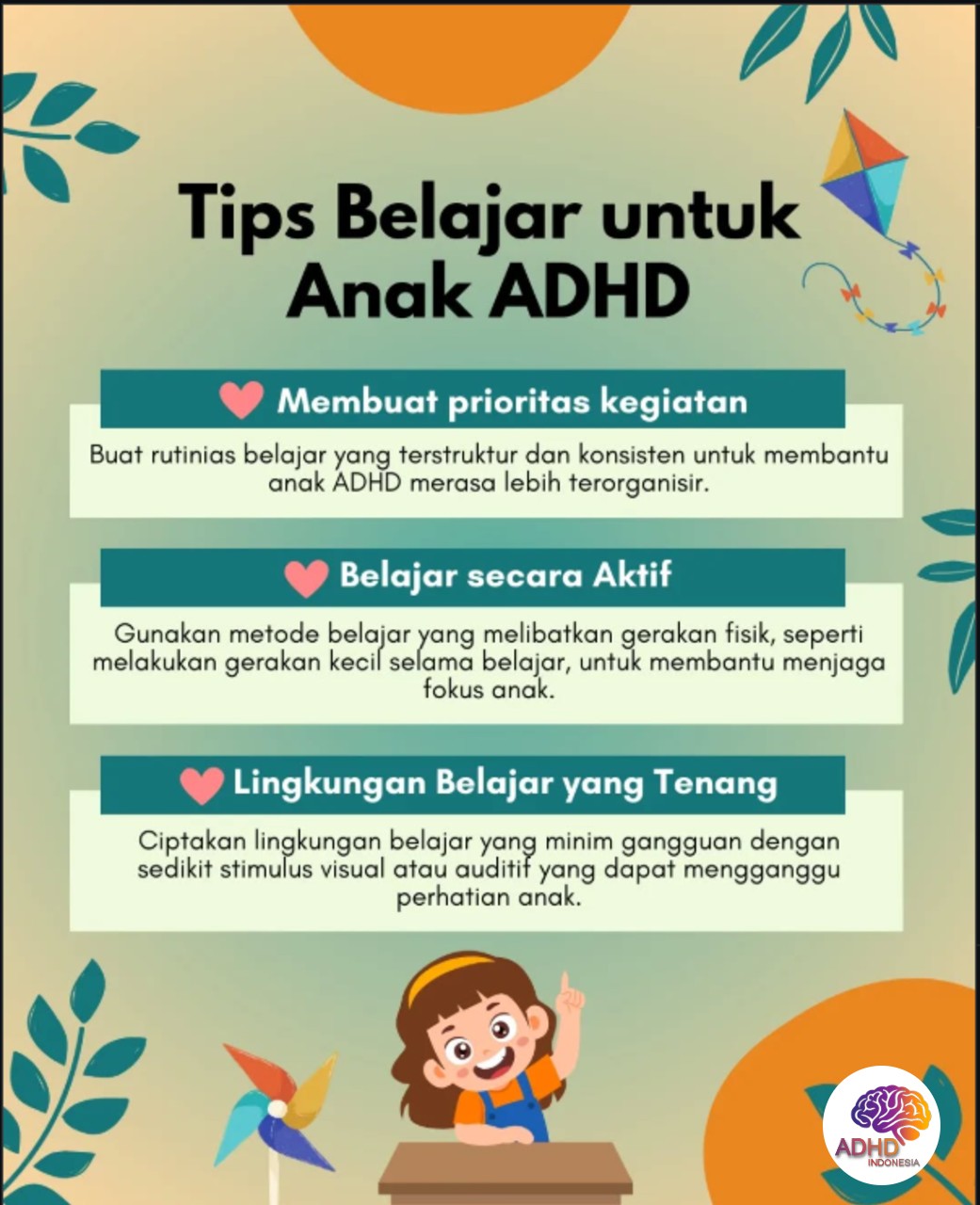Strategi Belajar yang Cocok untuk Anak ADHD di Kota Binjai